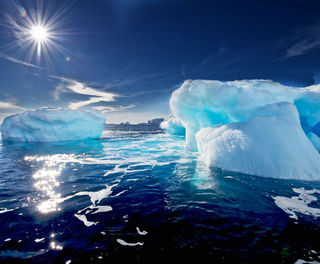 antarctica ross sea blue ice oc