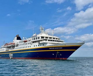 heritage adventurer expedition ship exterior
