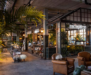 the greenhouse hotel reception