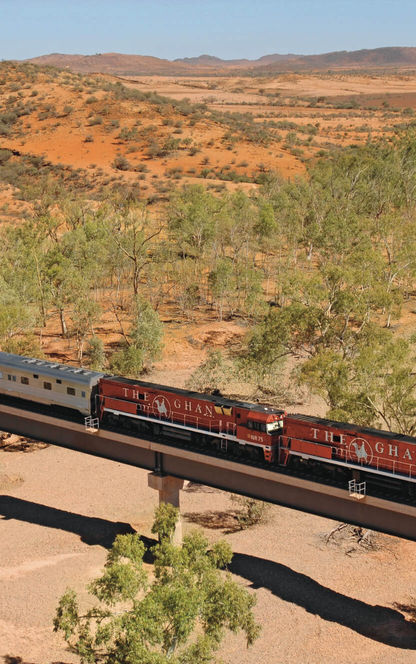 australia the ghan rail journey through outback