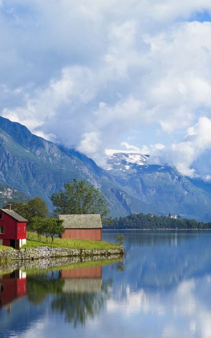 fjord norway gudvangen village naeroyfjord doll