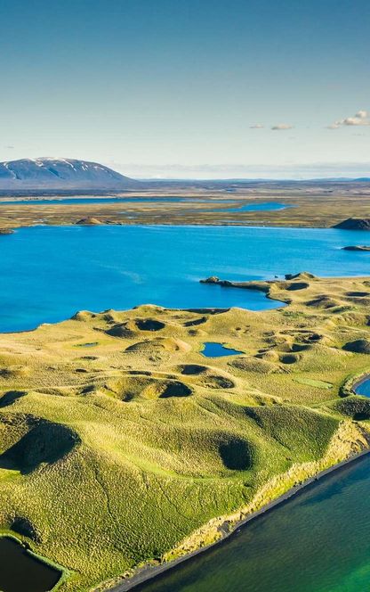 north iceland lake myvatn pseudocraters istk