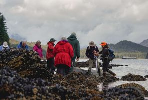 Interpretive shore walk