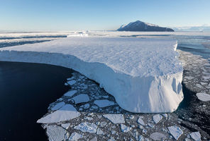 antarctica ross sea tablular iceberg oc