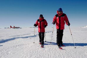 antarctica union glacier cross country skiing ani