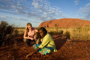 australia red centre learning about aboriginal culture at uluru tnt