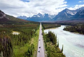 canada alberta icefields parkway banff to jasper istk