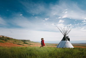 canada head smashed in buffalo jump native american exhibit ta