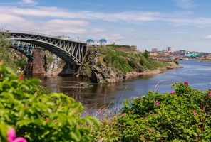 canada new brunswick saint john reversing falls rapids tb