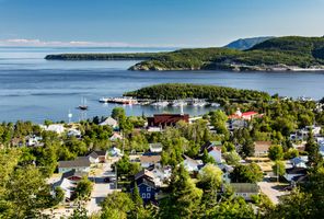 canada tadoussac at head saguenay fjord quebec istk