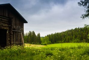 finland jyvaskyla barn in field istk