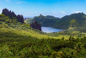 french polynesia nuku hiva in marquesas islands ac