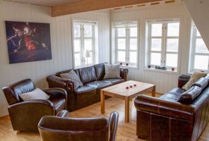 glacier lodge iceland living room decor wg