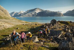 greenland shore landing at lindenow fjord qe