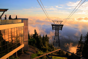 grouse mountain view british columbia canada