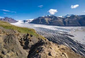 iceland skaftafell glacier tongue istk