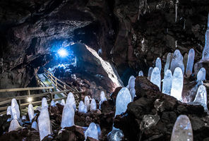 iceland snaefellsnes vidgelmir lava cave