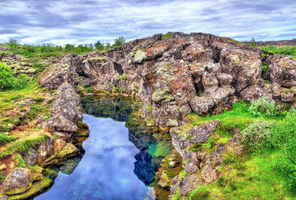 iceland south west golden circle thingvellir fissure astk