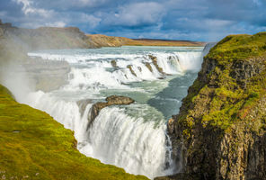 iceland south west gullfoss summer view istk