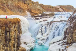 iceland south west gullfoss winter photographer istk