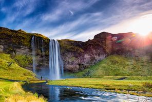 Iceland holidays - visit Seljalandsfoss in the south west