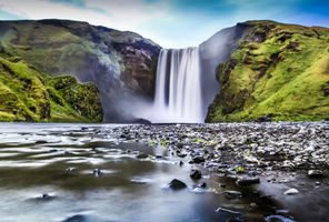 iceland south west skogafoss long exposure istk