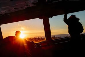 manitoba churchill sunset from tundra buggy adstk