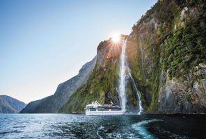 new zealand cruising on milford sound gpt