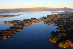 new zealand stewart island rakiura national park aerial view tnz