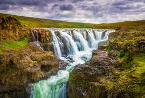 north iceland kolugljufur waterfall nitb