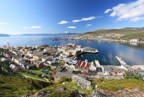 northern norway hammerfest summer istk