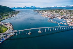 northern norway tromso bridge istk