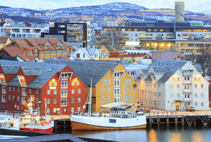 northern norway tromso skyline istock