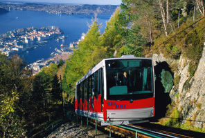 norway fjords bergen funicular vb