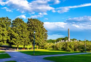 norway frogner park oslo astk