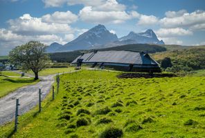 norway lofoten lofotr viking museum long house askt