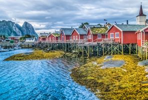 norway reine village lofoten islands istk