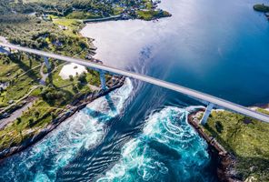 norway saltstraumen maelstrom near bodo istk