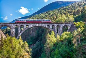 norway scenic train journey over kylling bridge istk