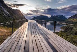 norway senja bergsbotn walkway istk