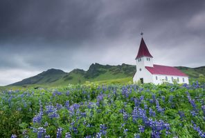 south iceland vik church istk