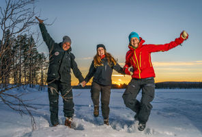 sweden lapland icehotel happy clients rth