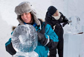 sweden lapland icehotel sculpting rth