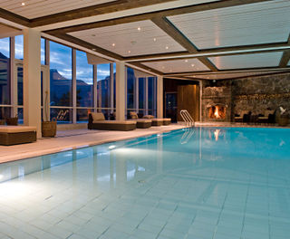 Hotel Union Geiranger swimming pool