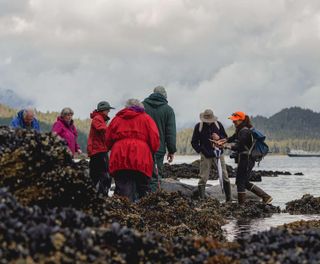 Interpretive shore walk