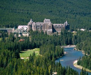 alberta fairmont banff springs exterior