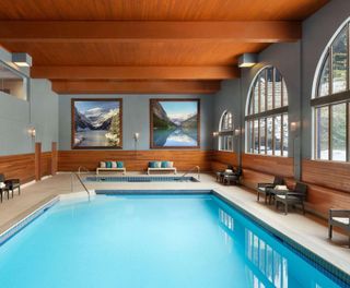 alberta fairmont chateau lake louise pool