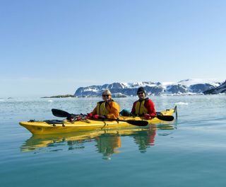 arctic kayaking adventure option ae