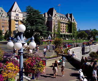 canada bc vancouver island victoria summer