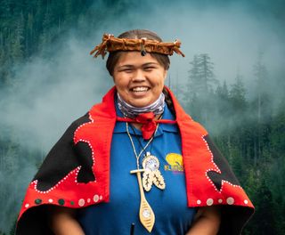 canada first nations guide at klahoose wilderness resort